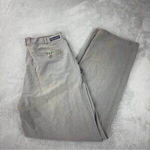 Patagonia Men's Size 33x29 Grey Straight Leg Pants w/Flaws